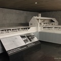 Auschwitz I : maquette d'une chambre à gaz
