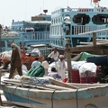 Les boutres dans le port de Deira