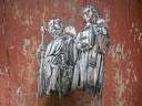 "Les saints martyrs" de la cathédrale de Laon par C215
